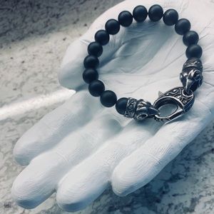 Stephen Webster black onyx bead bracelet